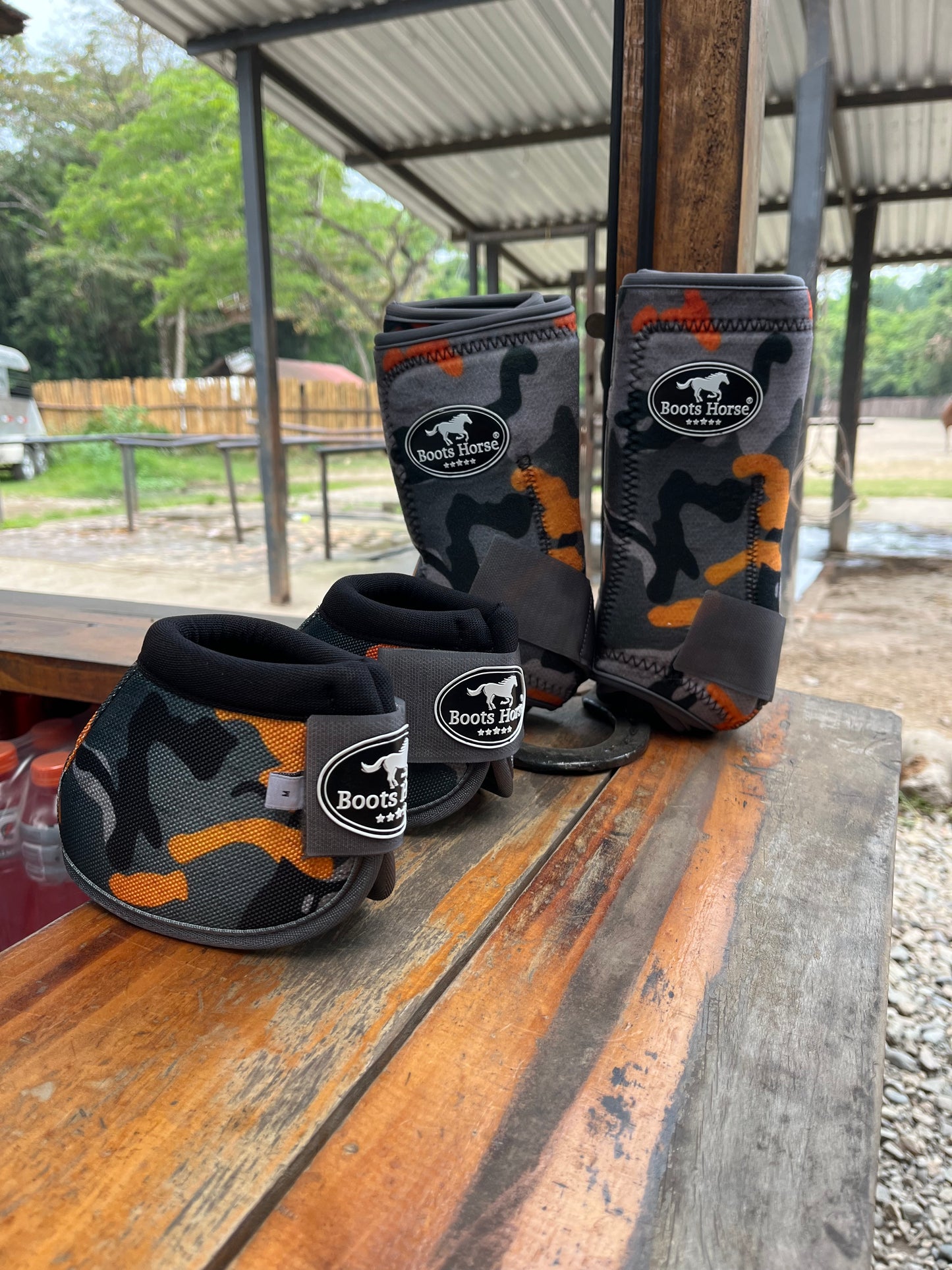 Protectores Camo grey